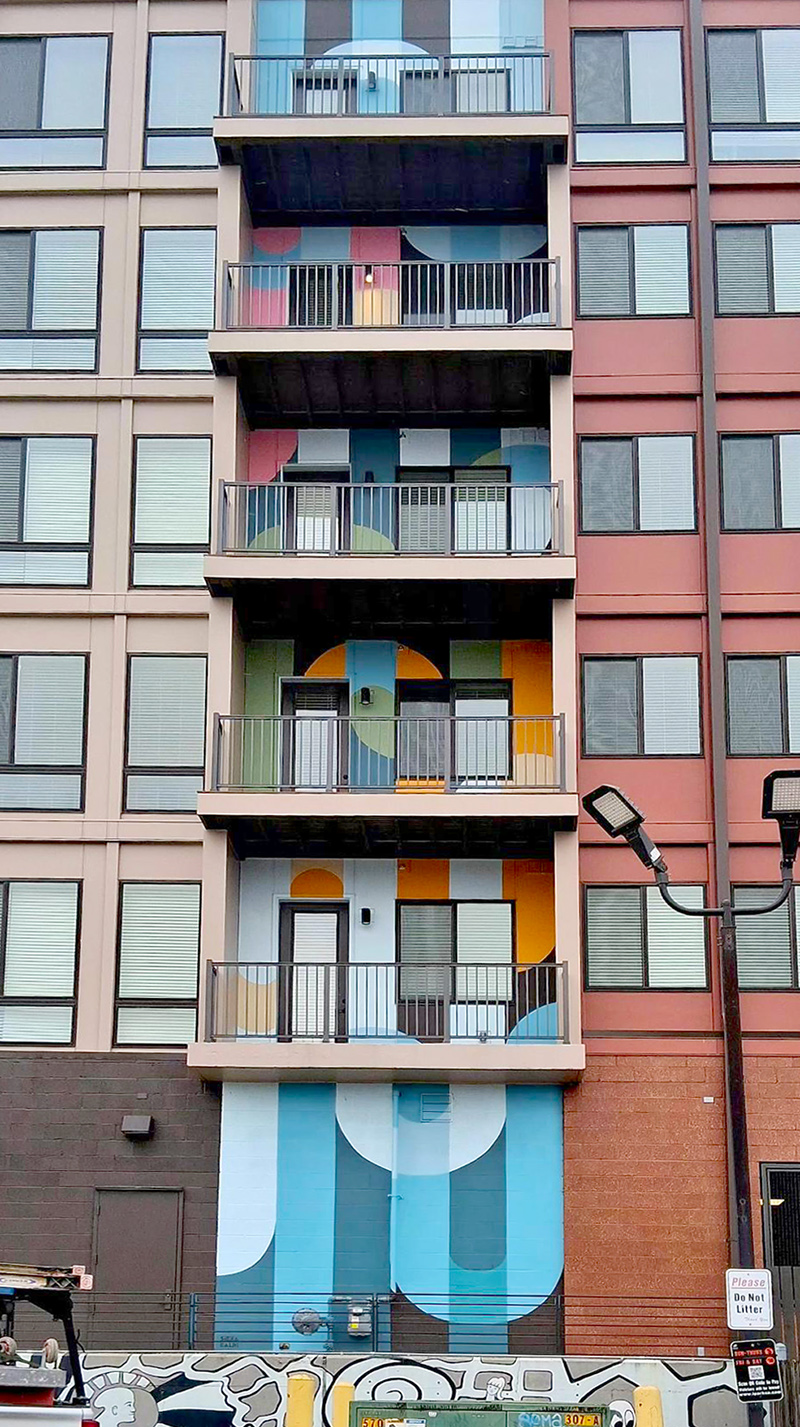 From the Kilroy's parking lot