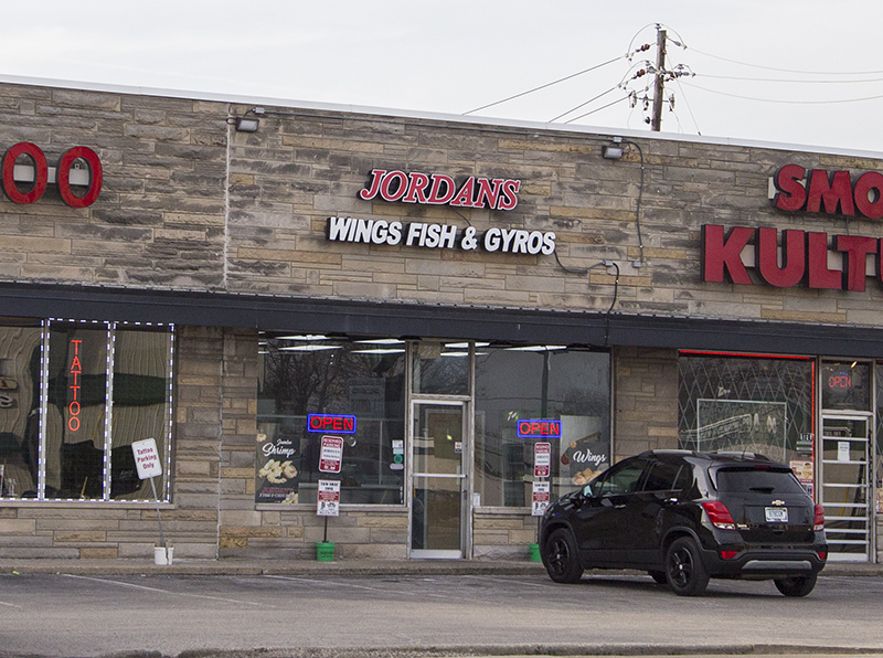 Random Rippling - Jordans Wings Fish & Gyros open