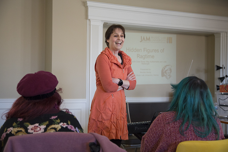 Random Rippling - Ragtime presentation at IHMP