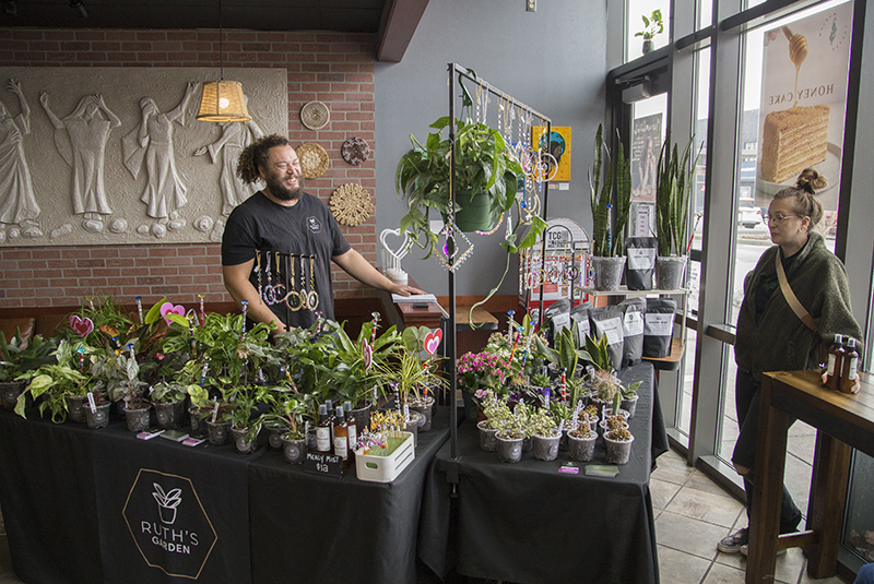 Random Rippling - Ruth's Garden Popup at Mariam Coffee