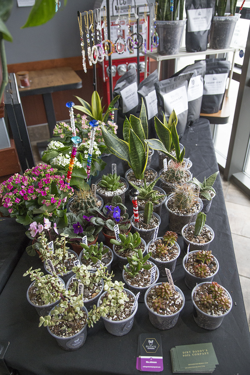 Random Rippling - Ruth's Garden Popup at Mariam Coffee