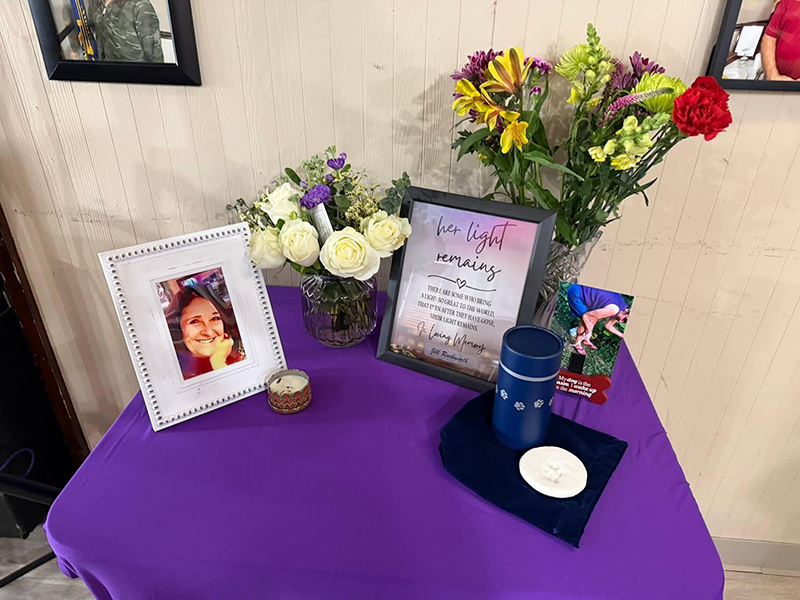 Frog's Random Rippling - Celebration of Life at Post