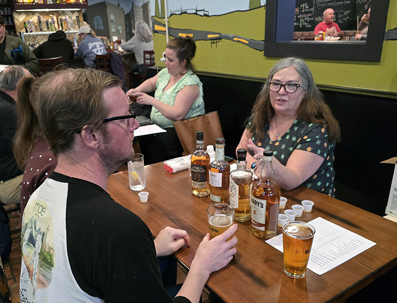 Random Rippling - Irish Whiskey Tasting at the Alley Cat