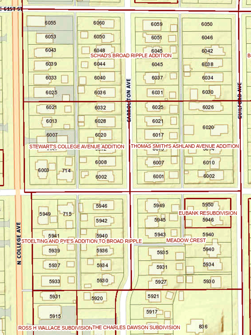 Closer look at subdivisions mentioned