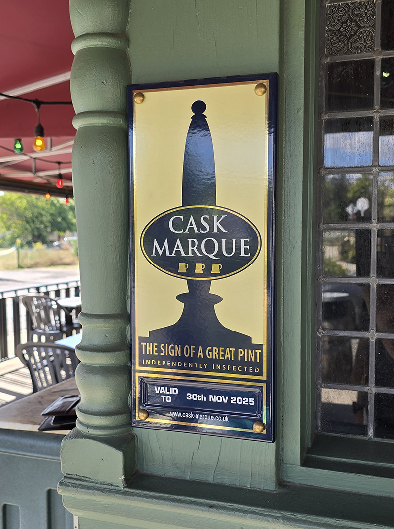 Random Rippling - Brewpub gets Cask Marque certification