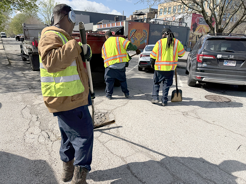 Reader Random Rippling - Patching streets