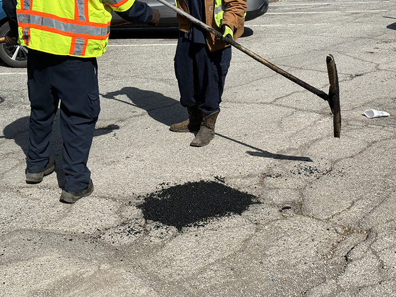 Reader Random Rippling - Patching streets