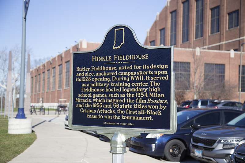 Random Rippling - Historic Marker at Hinkle