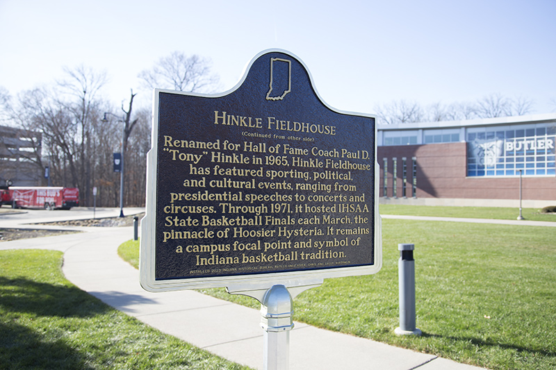 Random Rippling - Historic Marker at Hinkle