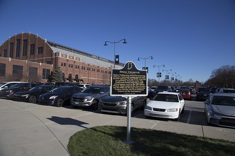 Random Rippling - Historic Marker at Hinkle