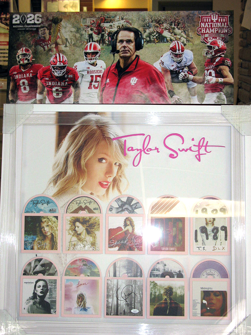 A Taylor Swift collage