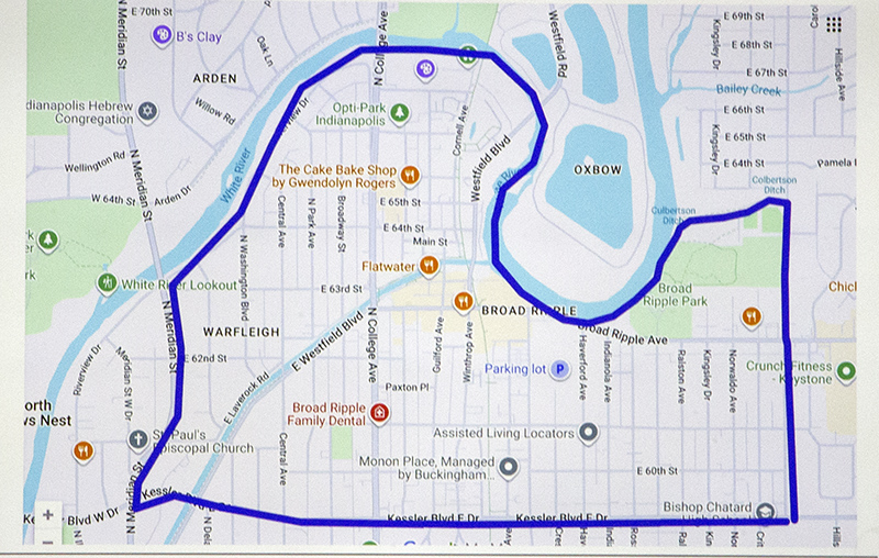The area the plan addresses
