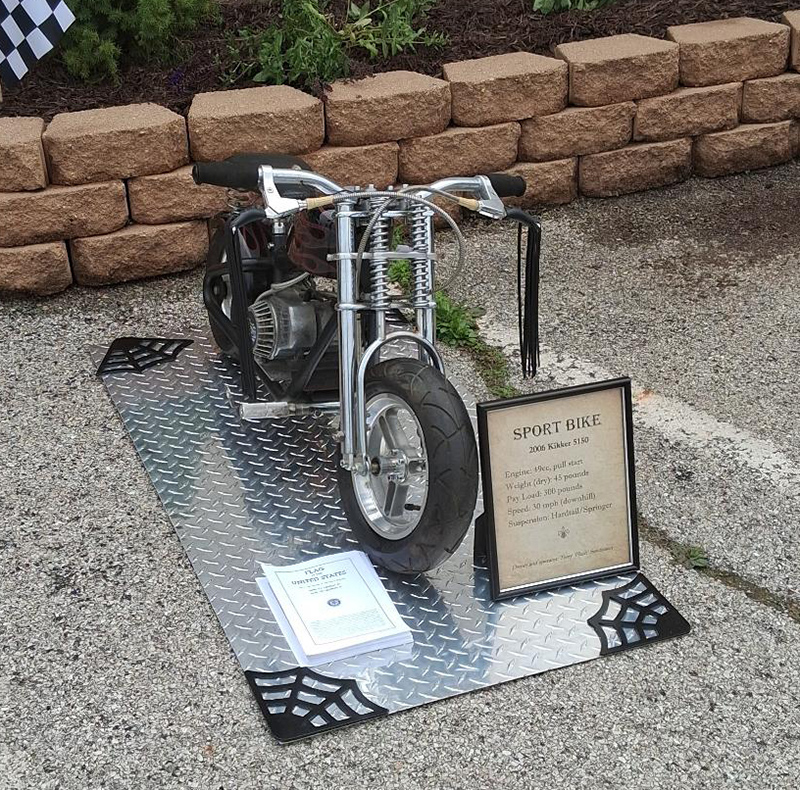 This tiny bike is...