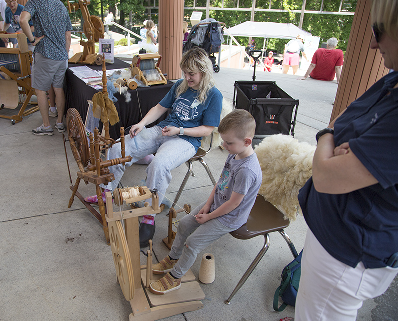 Spinning activity