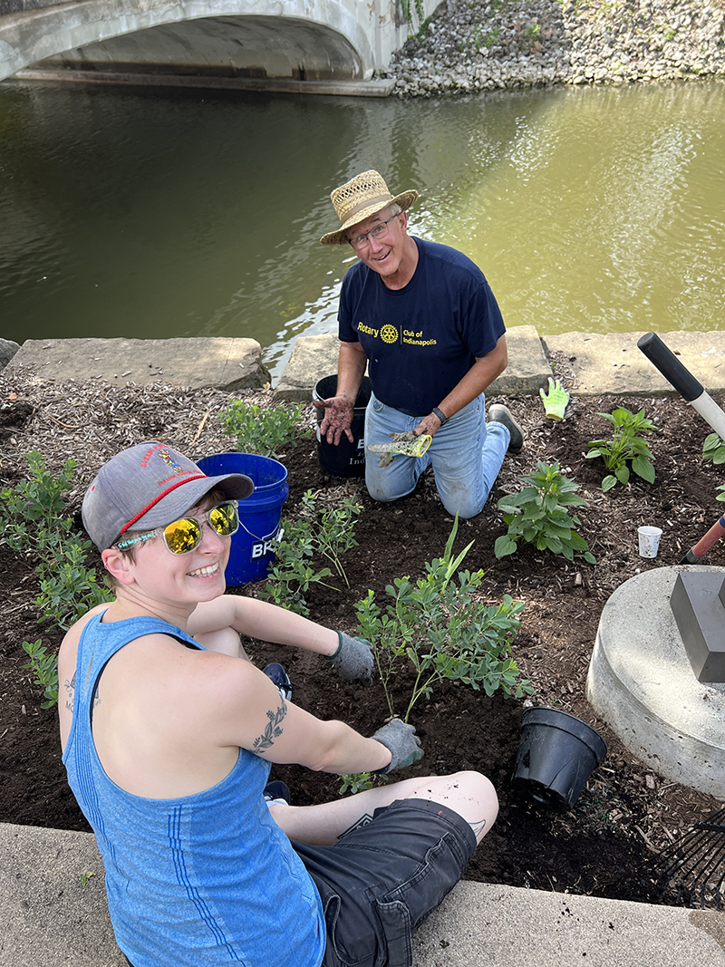 Reader Random Rippling - Rotary Club beautification