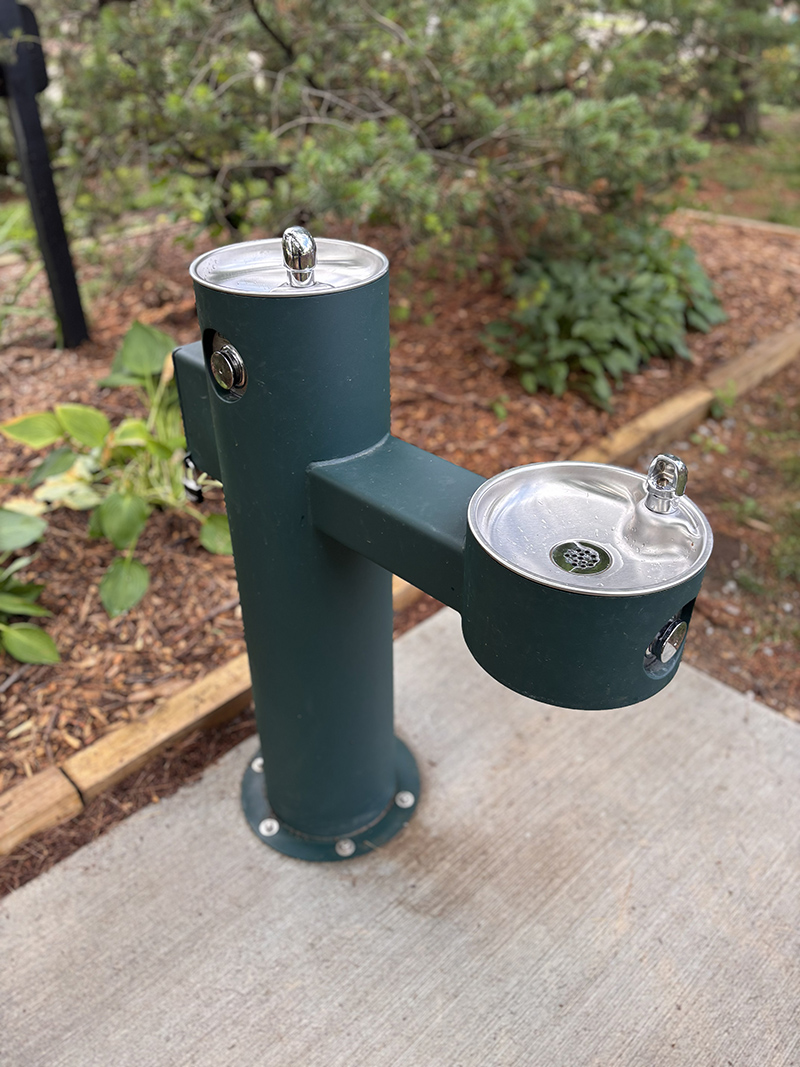 Random Rippling - Opti Park gets new drinking fountain