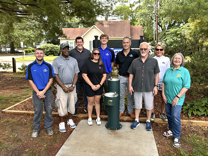 Random Rippling - Opti Park gets new drinking fountain