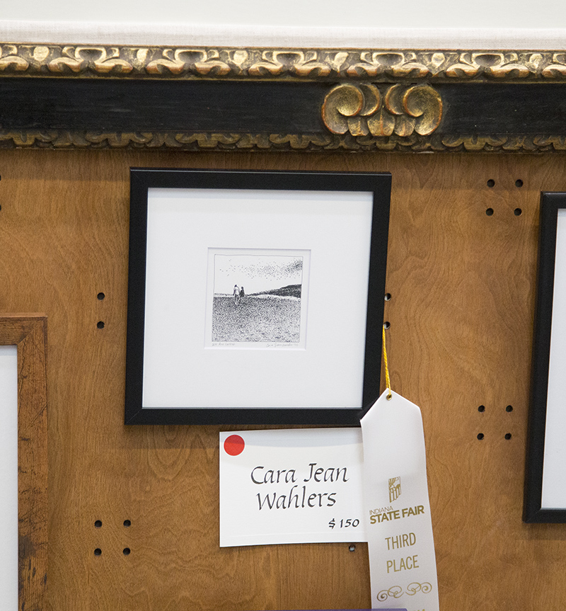 Cara Jean Wahlers' drawing won 3rd place