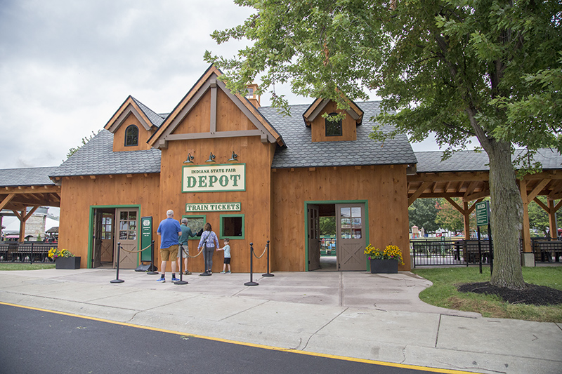 The new train depot