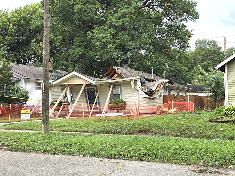 Random Rippling - Storm damage