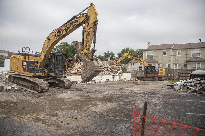 Random Rippling - 66th Baptist Church razed