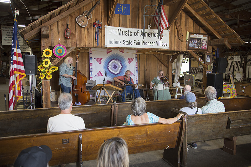 Music on the Music of America Stage in Pioneer Village