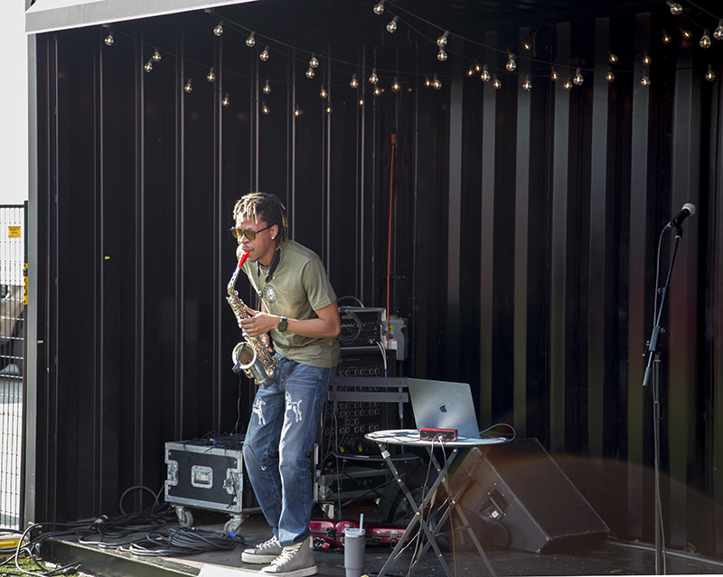 Peyton Womock in the Backyard Stage