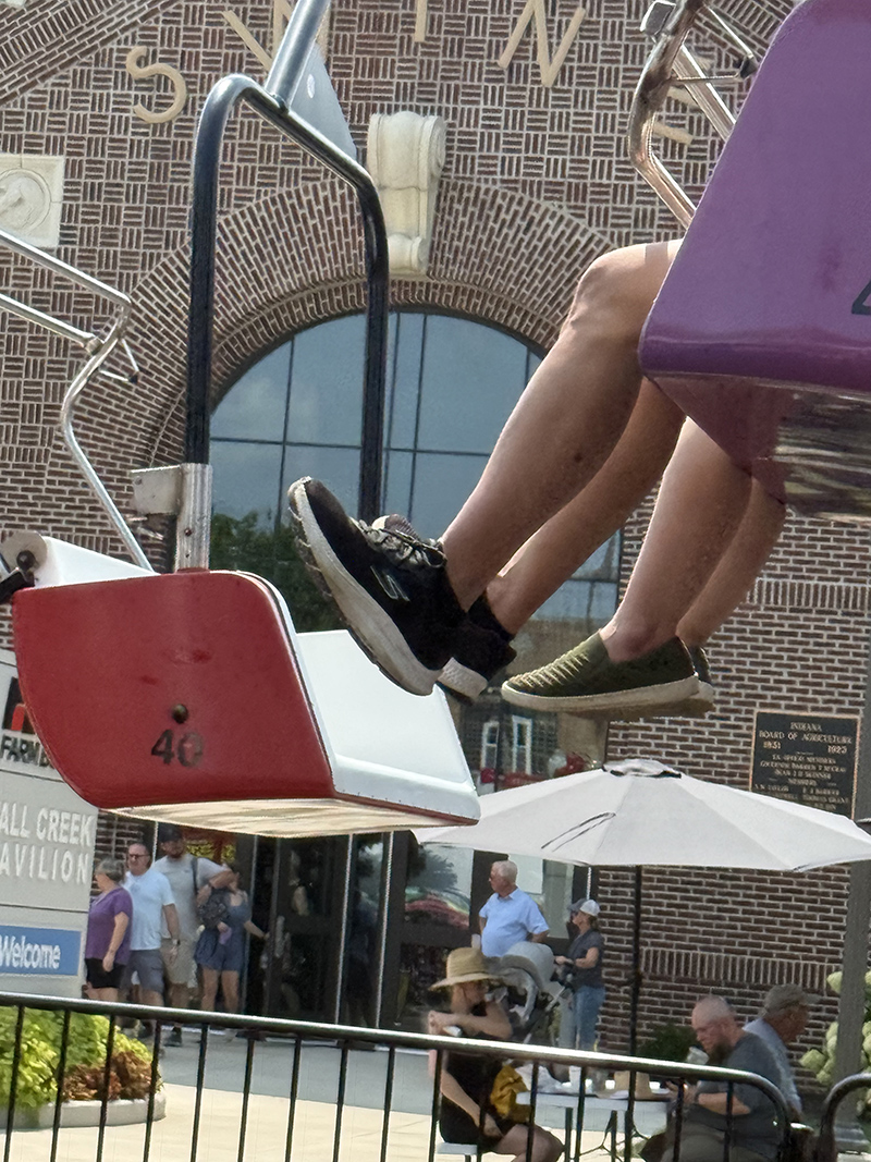 Riding the Ball State Skyride
