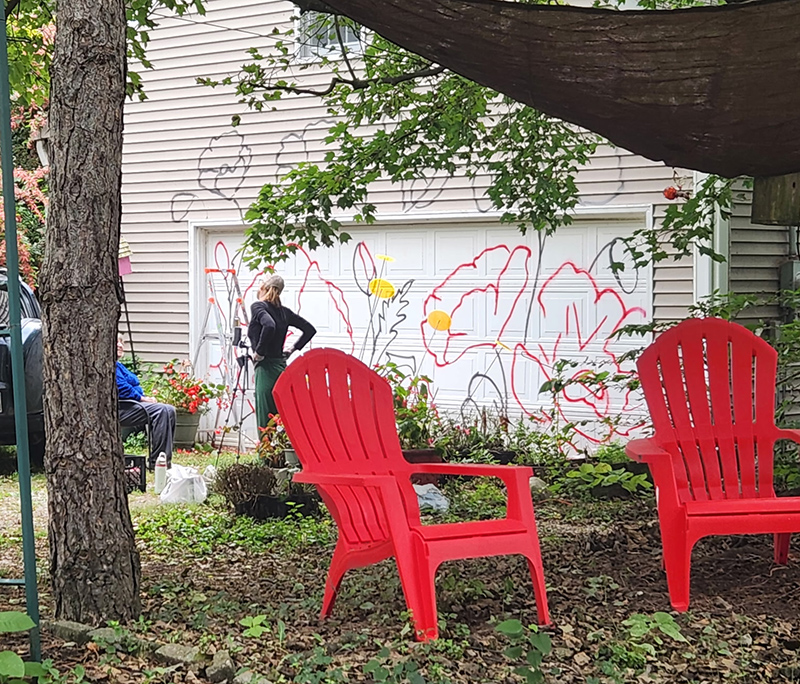 Random Rippling - New Mural