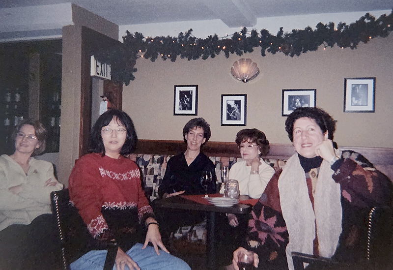 old pictures on display at the event